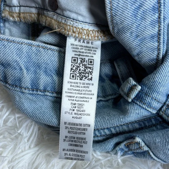 FRAME
Dorothy denim midi skirt - Picture 6 of 13